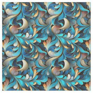 Abstract Fractal Patterns Fabric