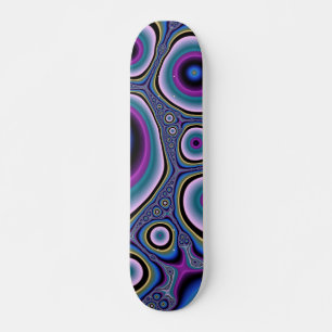 Abstract fractal skateboard