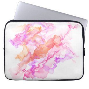 Abstract  Fractal Smoke Laptop Sleeve