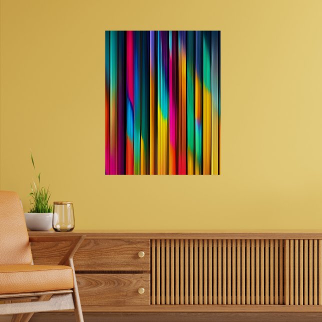 Abstract fractal texture poster (Living Room 2)