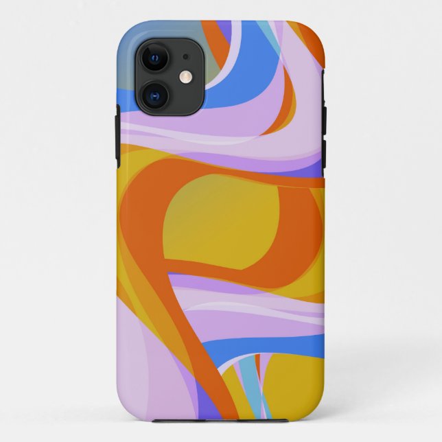 Abstract fractal wave Case-Mate iPhone case (Back)