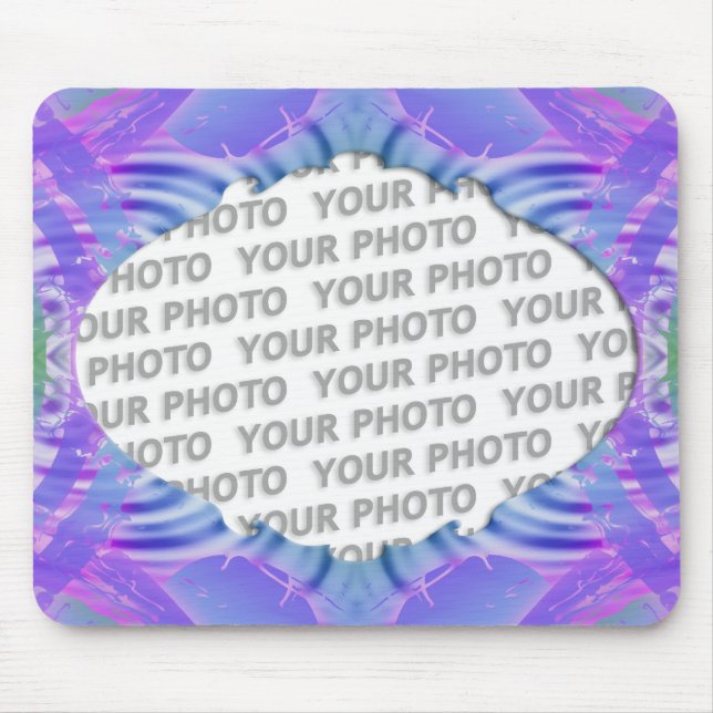 Abstract frame ARTs 2 + your photo Mouse Pad (Front)