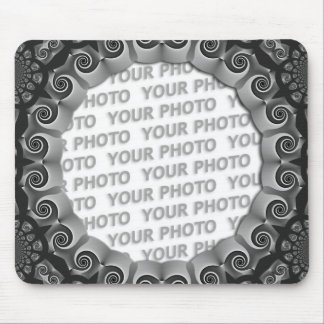 Abstract frame ARTs GEO 1 + your photo Mouse Pad
