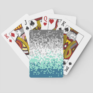 Abstract Frayromantic Pride Flag Playing Cards