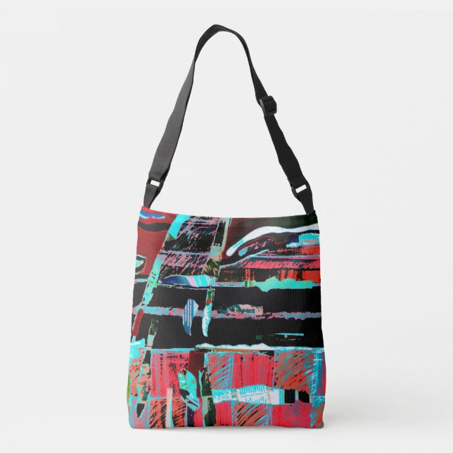Abstract Freedom – Artistic Tote Bag (Back)