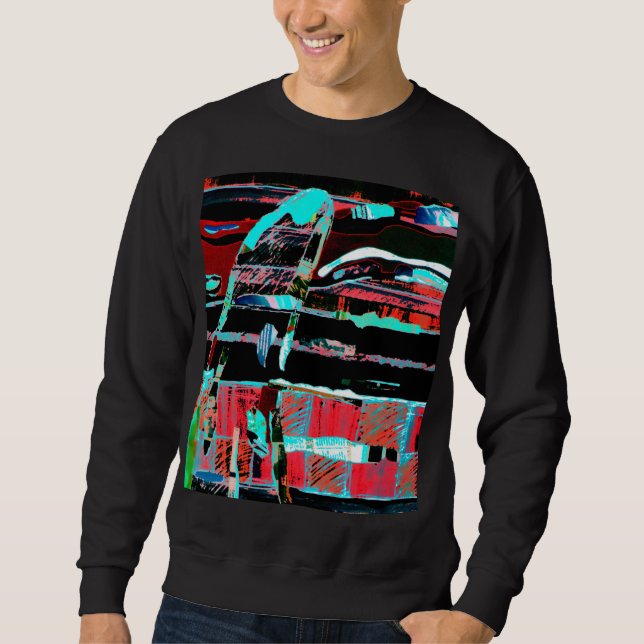 Abstract Freedom – Custom Men’s Basic Sweatshirt (Front)