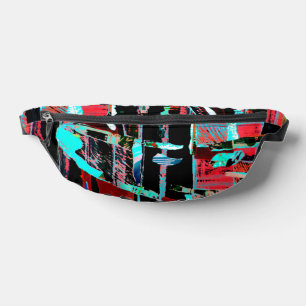 Abstract Freedom – Print Cut Sew Fanny Pack