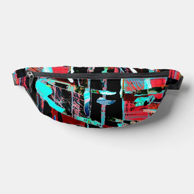 Abstract Freedom – Print Cut Sew Fanny Pack (Lay Down)