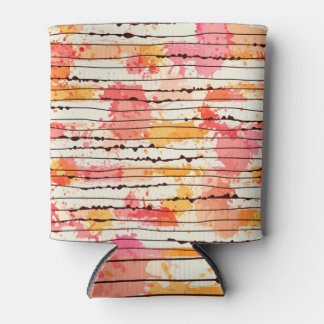 Abstract freehand drawing, seamless pattern design can cooler