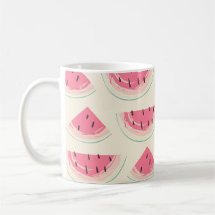 Abstract fruit seamless pattern. Creative colorful Coffee Mug