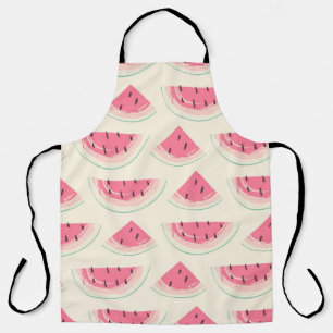 Abstract fruit seamless pattern. Creative colourfu Apron