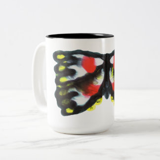 Abstract G132 Two-Tone Coffee Mug