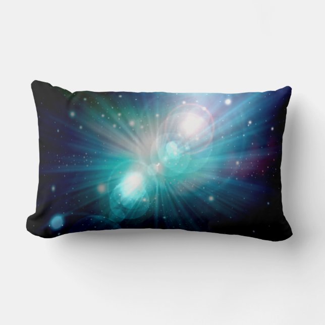 Abstract Galaxy 3 Lumbar Cushion (Front)