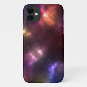 Abstract Galaxy Constellations Digital Art: II  iPhone 11 Case