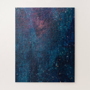 Abstract Galaxy Glitter Paint Pattern Jigsaw Puzzle