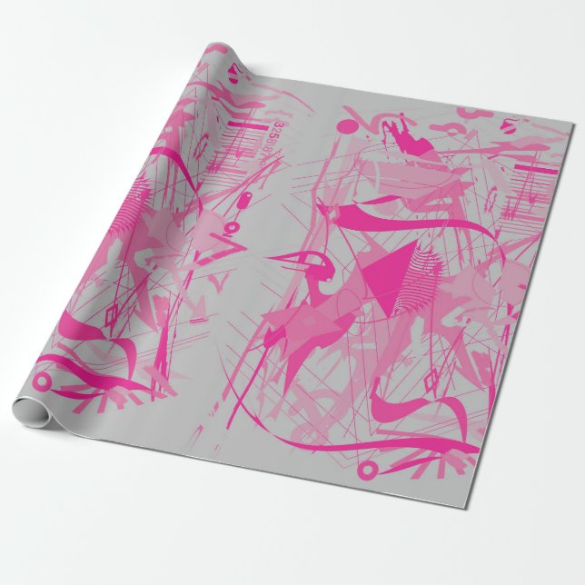 abstract galaxy wrapping paper (Unrolled)