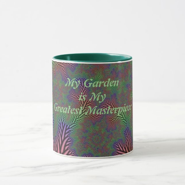 Abstract Garden Masterpiece Mug (Center)