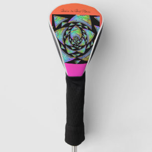 Abstract Garden Plant Golf Club Head Cover