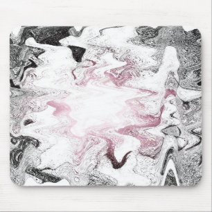 Abstract Gardenia Mousepad