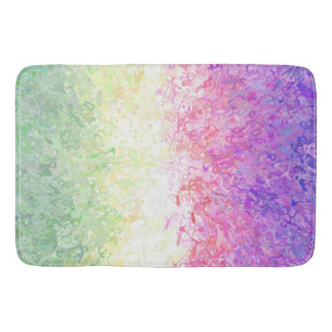 Abstract Genderdoe Pride Flag      Bath Mat