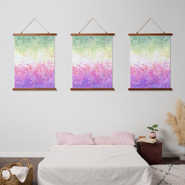 Abstract Genderfaun Pride Flag Hanging Tapestry (Bedroom)