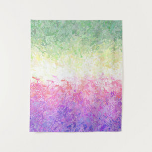 Abstract Genderfaun Pride Flag Tapestry