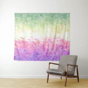 Abstract Genderfaun Pride Flag Tapestry