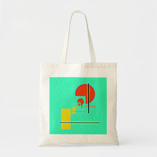 Abstract geometri tote bag (Front)