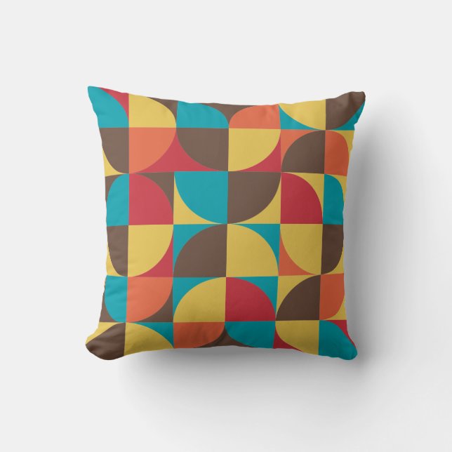 Abstract Geometric 110421v5 Cushion (Front)