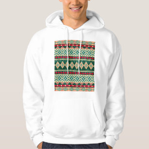 Abstract Geometric African Style Pattern Hoodie