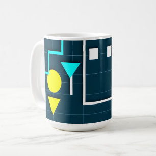 Abstract Geometric Art  Coffee Mug