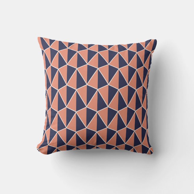 Abstract Geometric: Art Deco Seamless Cushion (Front)