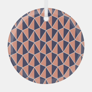 Abstract Geometric: Art Deco Seamless Glass Tree Decoration