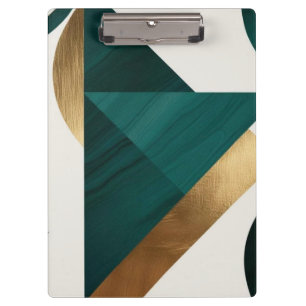 Abstract Geometric Art Modern poster minimalist Clipboard