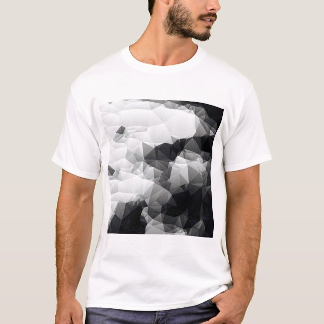 Abstract Geometric Art T-Shirt (Front)