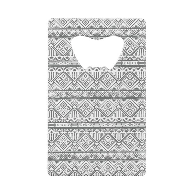 Abstract Geometric Aztec Pattern 2 (Front)