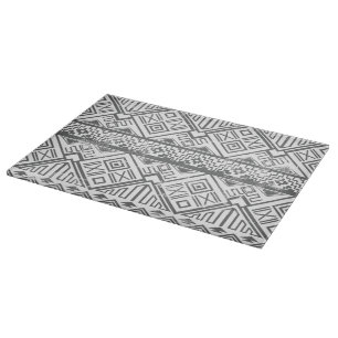 Abstract Geometric Aztec Pattern 2 Cutting Board