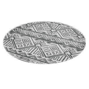 Abstract Geometric Aztec Pattern 2 Cutting Board
