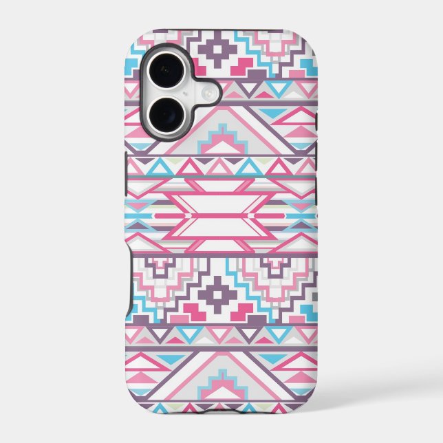 Abstract Geometric Aztec Pattern 3 (Back)