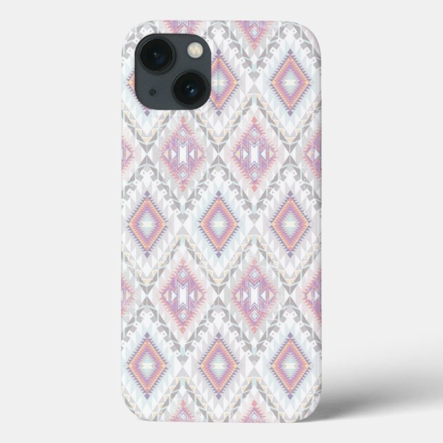 Abstract Geometric Aztec Pattern Case-Mate iPhone Case (Back)