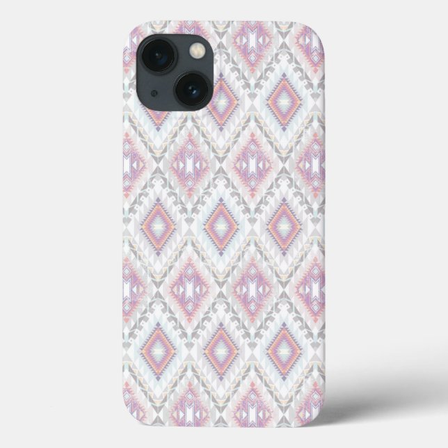 Abstract Geometric Aztec Pattern Case-Mate iPhone Case (Back)