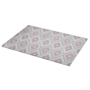 Abstract Geometric Aztec Pattern Cutting Board