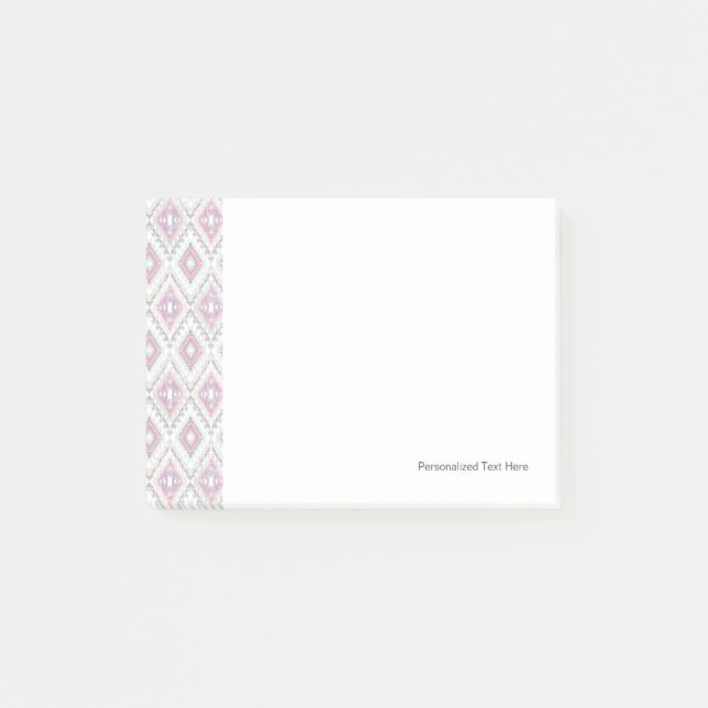 Abstract Geometric Aztec Pattern Post-it Notes (Front)
