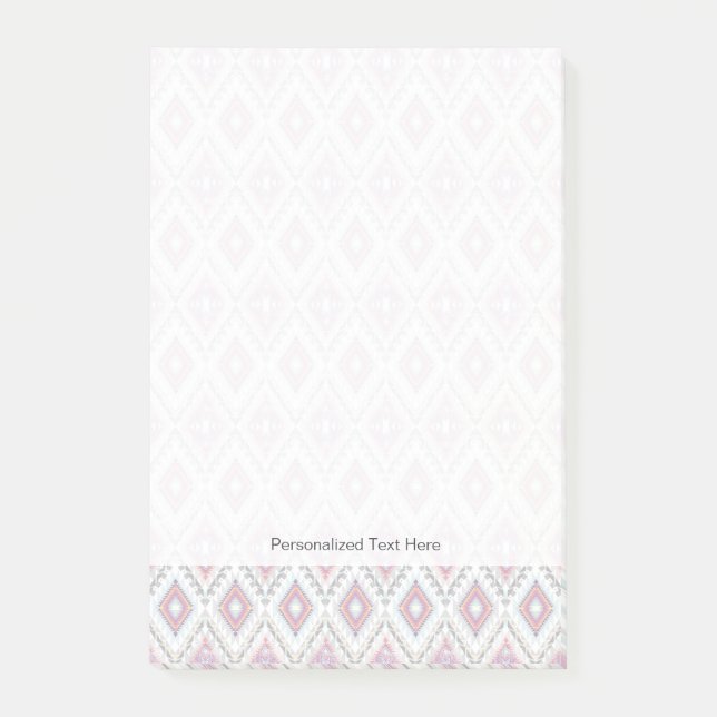 Abstract Geometric Aztec Pattern Post-it Notes (Front)