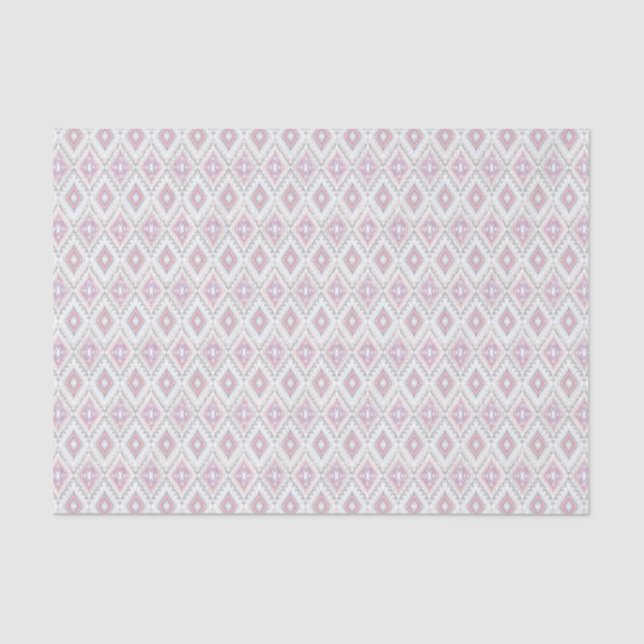 Abstract Geometric Aztec Pattern Tissue Paper (Front)