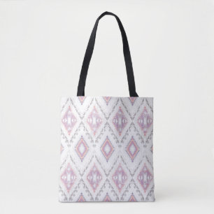 Abstract Geometric Aztec Pattern Tote Bag