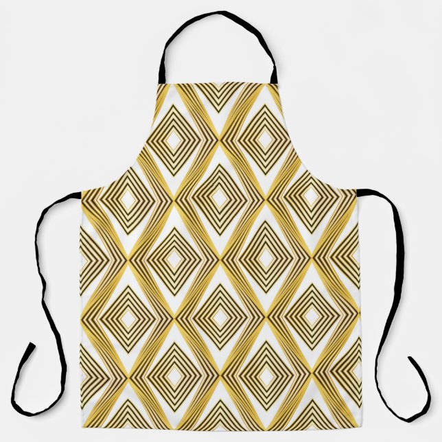 Abstract geometric background. Art Deco.  Apron (Front)