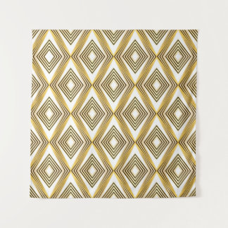 Abstract Geometric Background Art Deco Tapestry