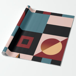 Abstract,  geometric background,  colourful,  spec wrapping paper