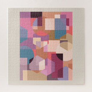 Abstract geometric background Jigsaw Puzzle